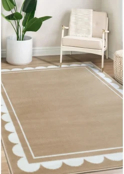 Homemaker Scallop Champagne Rug