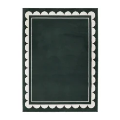 Homemaker Scallop Forest Green Rug