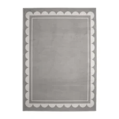 Homemaker Scallop Grey Rug