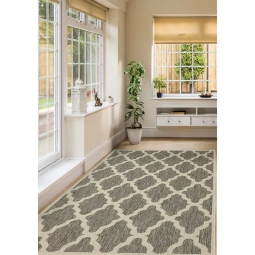 Homemaker Steel Trellis Gel Flatweave
