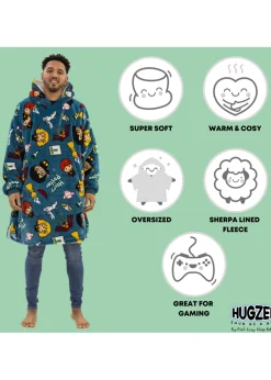 HUGZEE Harry Potter Mischief Hooded Wearable Throw