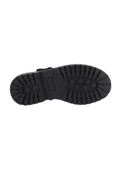 Hush Puppies Black Astrid Bow Senior