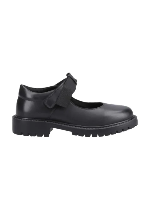 Hush Puppies Black Astrid Bow Junior