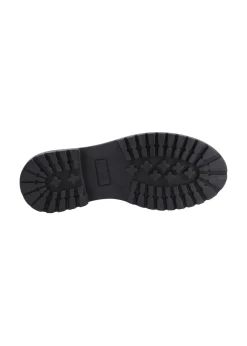 Hush Puppies Black Athena Patent Junior