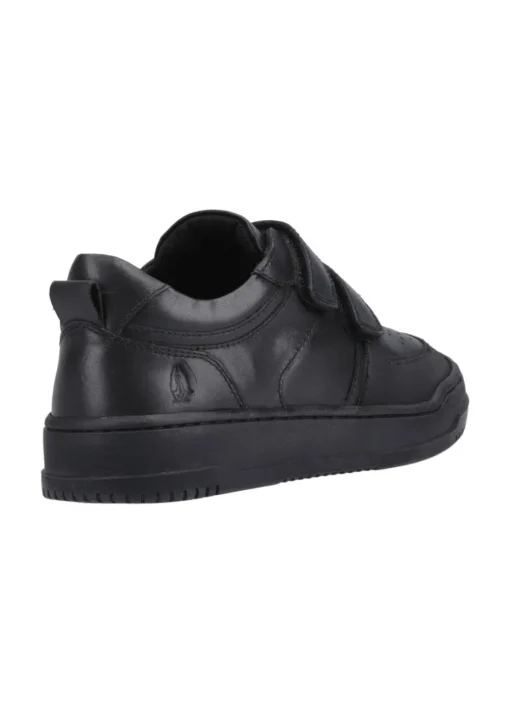 Hush Puppies Black Daxton Touch Fastening Senior
