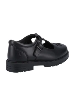 Hush Puppies Black Fiona Junior Shoe
