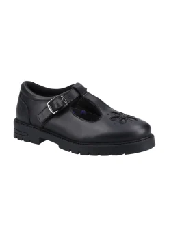 Hush Puppies Black Fiona Junior Shoe