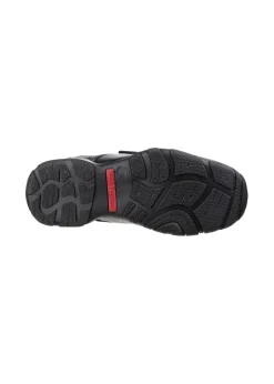 Hush Puppies Black Freddy 2 Senior School Shoe