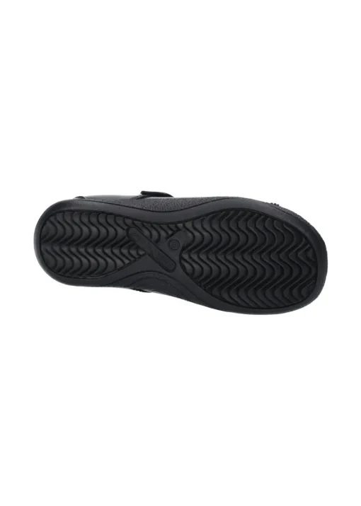 Hush Puppies Black Jessica Senior School Shoe