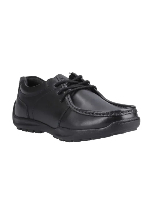 Hush Puppies Black Mackenzie Wallabee Senior