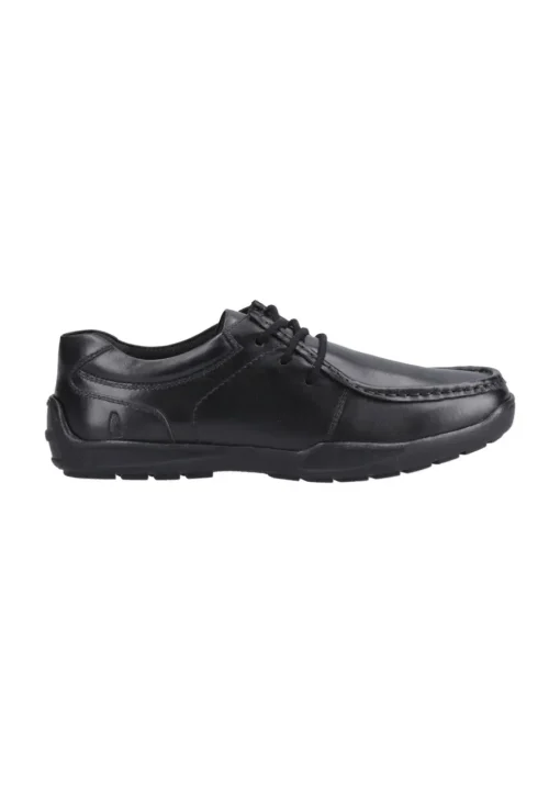 Hush Puppies Black Mackenzie Wallabee Senior