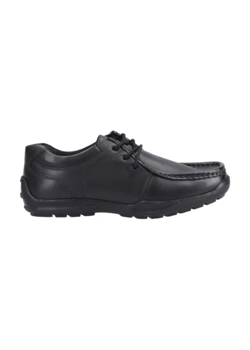 Hush Puppies Black Mackenzie Wallabee Junior