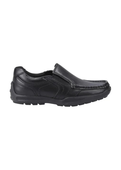 Hush Puppies Black Morgan Slip On Junior