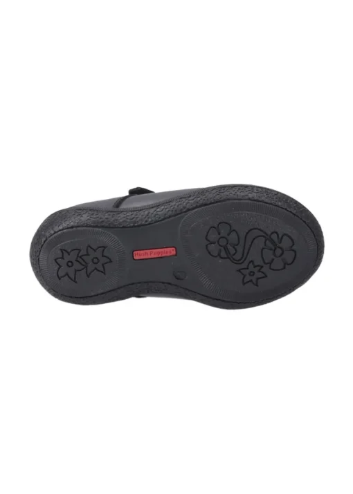 Hush Puppies Black Rosalie Infant Shoe