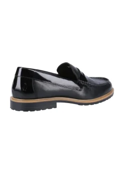 Hush Puppies Black Verity Slip On Shoe