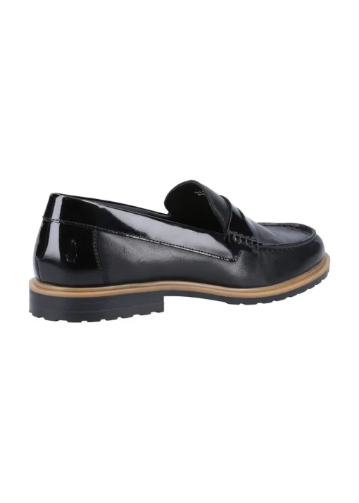 Hush Puppies Black Verity Slip On Shoe