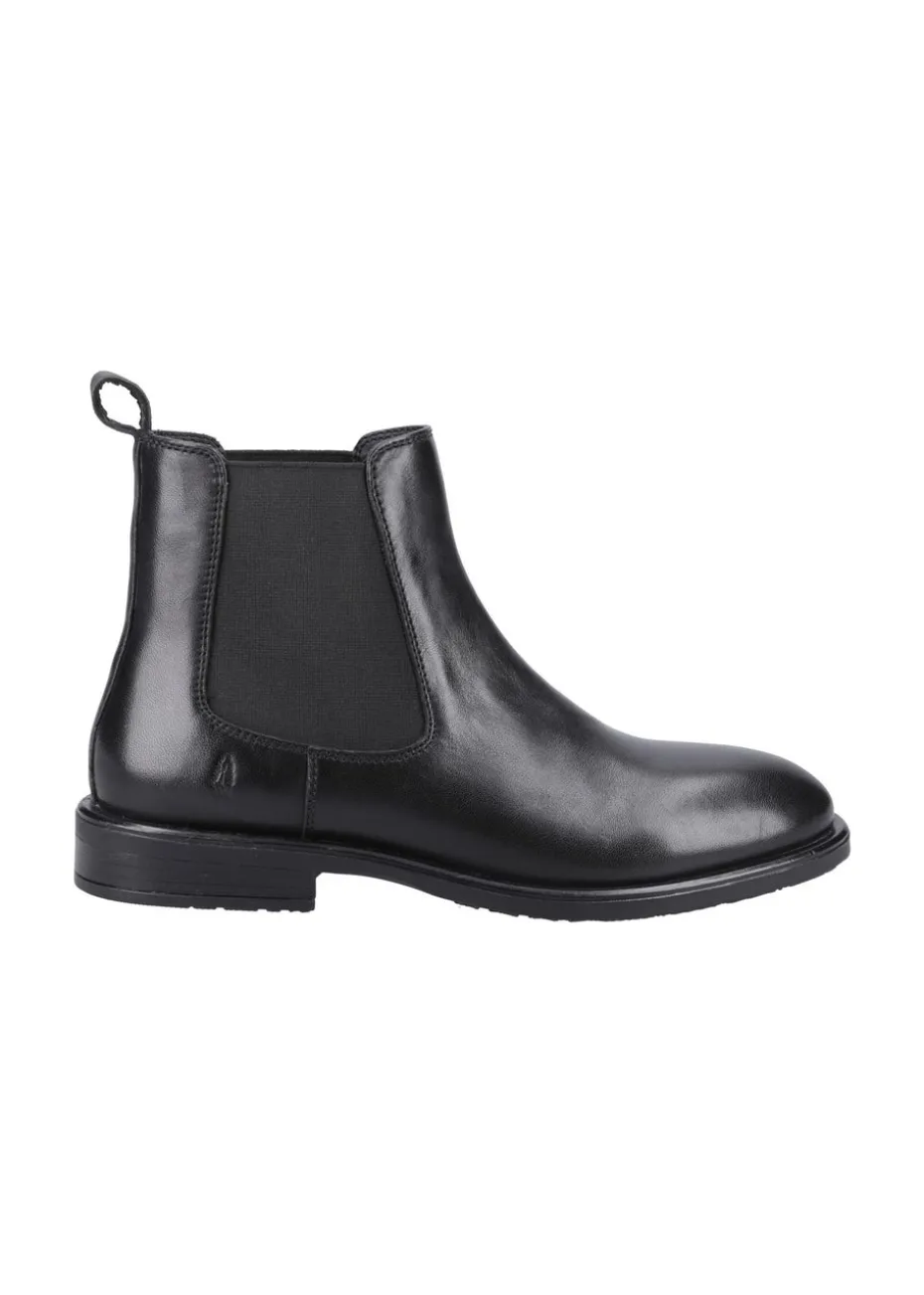 Hush Puppies Black Viola Ankle Boots