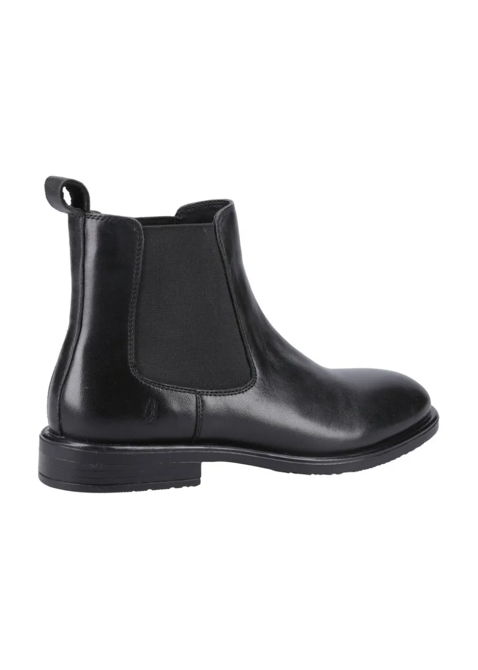 Hush Puppies Black Viola Ankle Boots