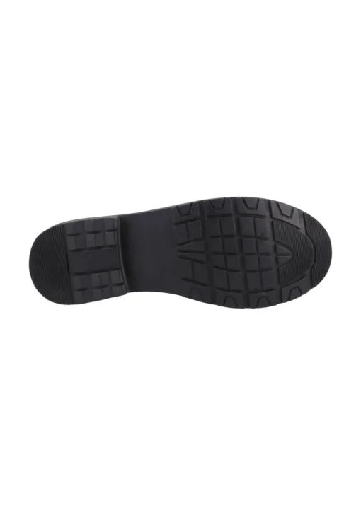 Hush Puppies Boys Black Brian Senior School Shoes (Older 3-6)