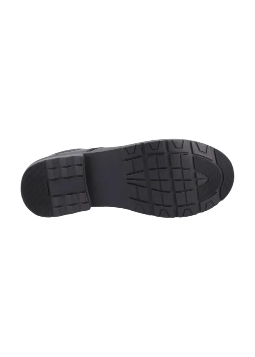 Hush Puppies Boys Black Bruno Senior School Shoes (Older 3-6)