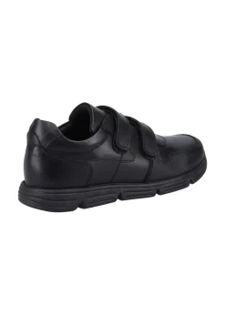 Hush Puppies Boys Black Lucas Junior School Shoes (Younger 10-Older 2)
