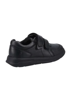 Hush Puppies Boys Black Ryan Jnr School Shoes (Younger 10 - Older 2)
