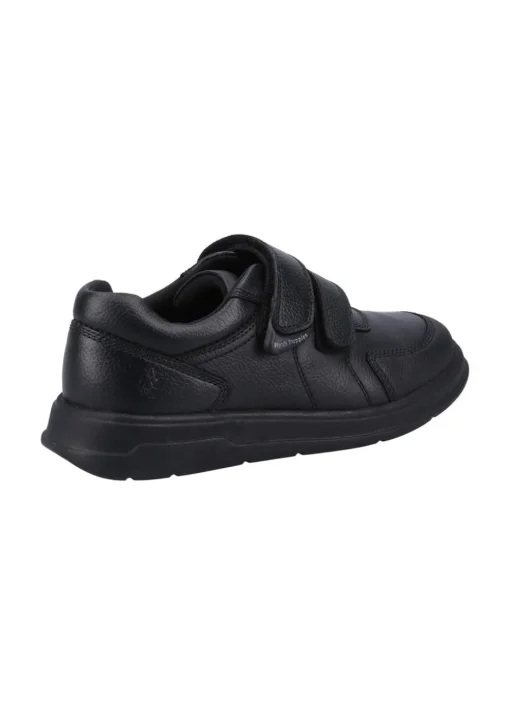 Hush Puppies Boys Black Ryan Jnr School Shoes (Younger 10 - Older 2)