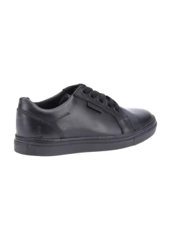 Hush Puppies Boys Black Sam Junior School Shoes (Younger 10-Older 2)