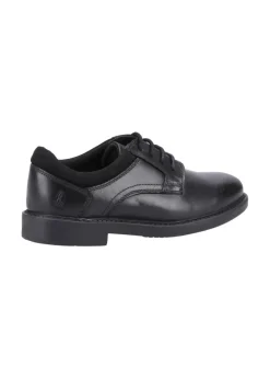 Hush Puppies Boys Black Tommy Senior School Shoes (Older 7-10)