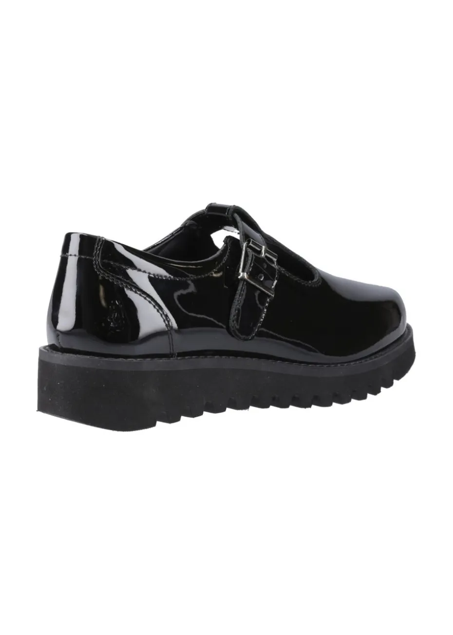 Hush Puppies Florrie T-Bar Patent Senior