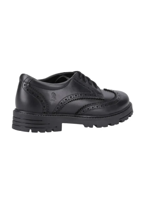 Hush Puppies Girls Black Maxine Senior School Shoes (Older 6-7)