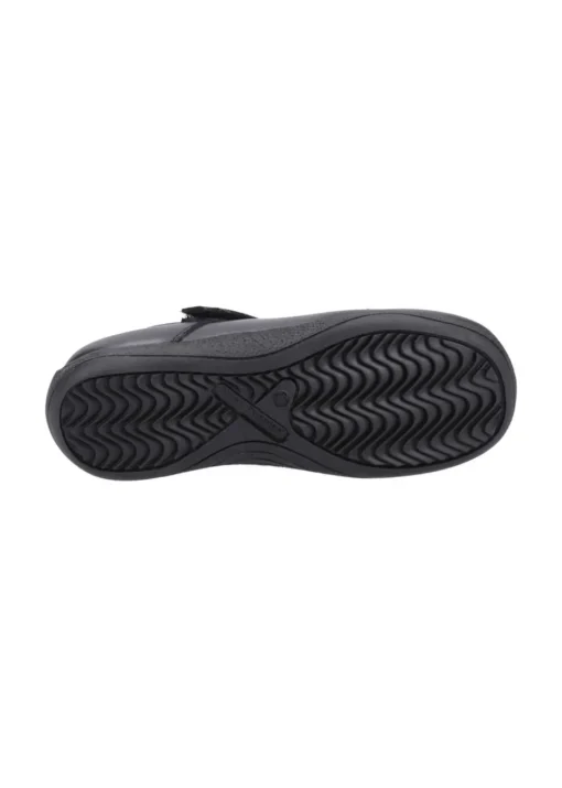 Hush Puppies Girls Black Christina Junior School Shoes (Younger 10-Older 2)