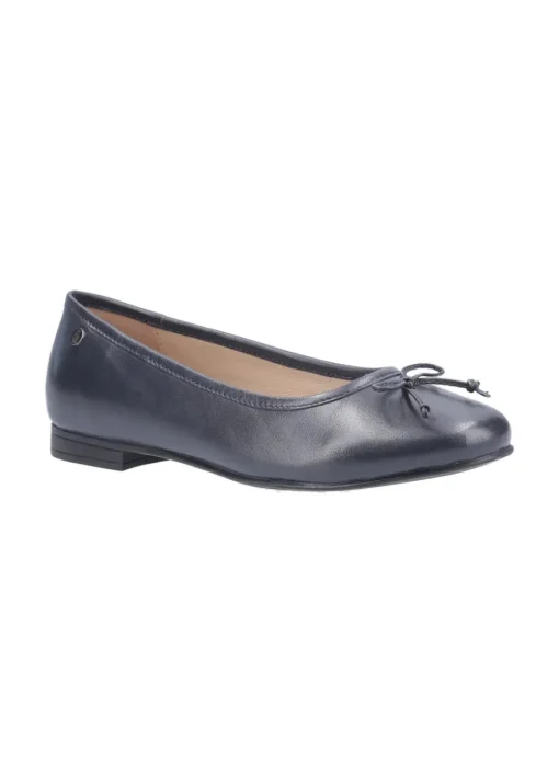 Hush Puppies Navy Naomi Ballet Shoe