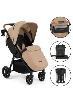 Ickle Bubba Beige Stomp Stride Prime Stroller