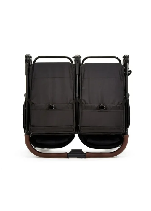 Ickle Bubba Black Venus Double Stroller