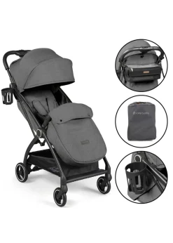 Ickle Bubba Grey Aries Prime Autofold Stroller