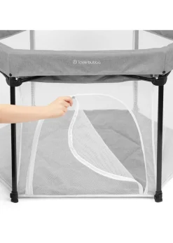 Ickle Bubba Grey Fiesta Pop Up Playpen Space