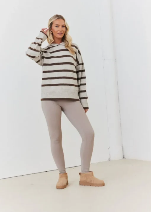In The Style Chocolate Recycled Legging