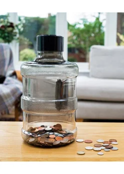 InGenious Clear Super Size Coin Counting Jar