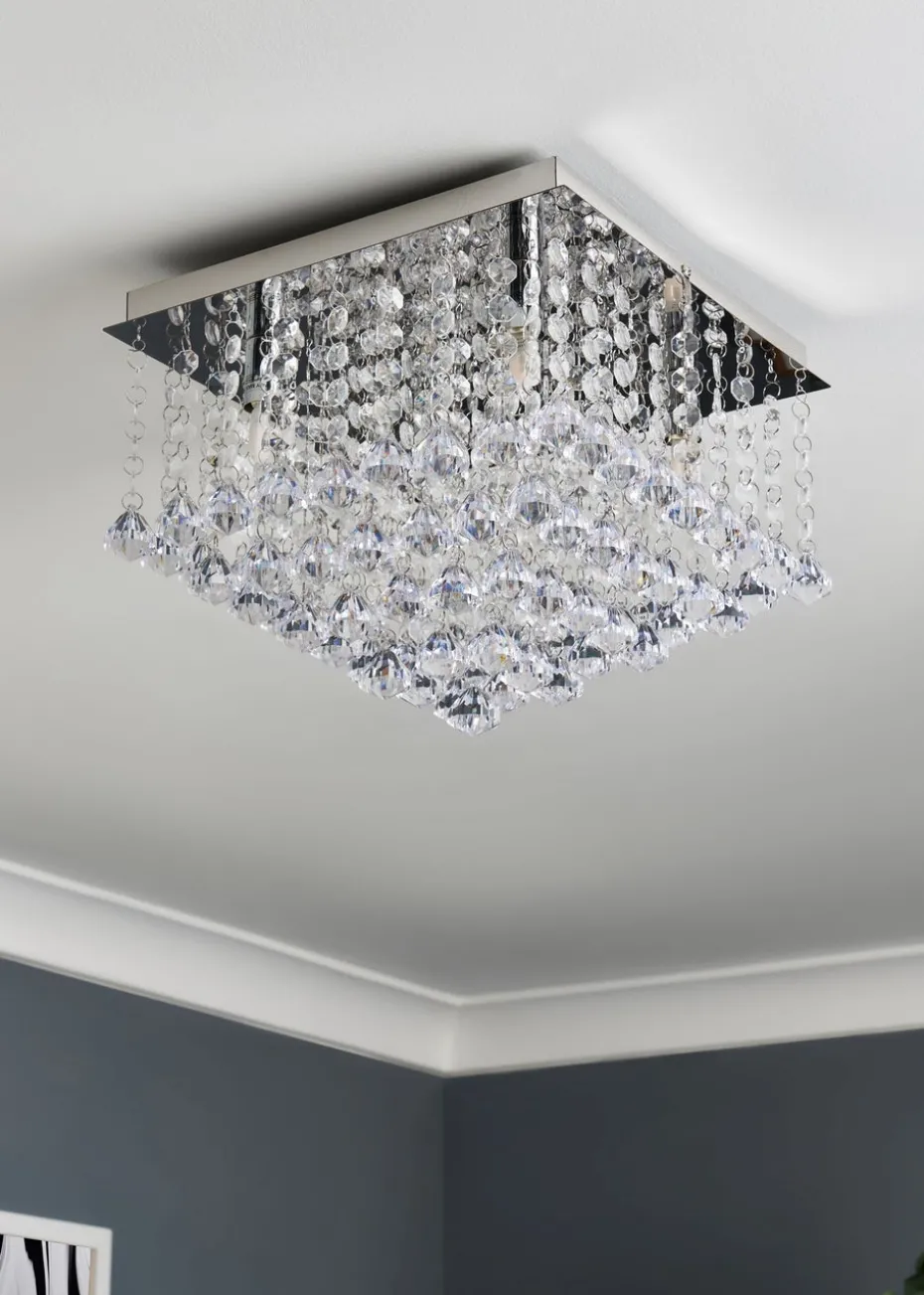 Inlight Lexi Flush Pendant Light (24cm x 30cm x 30cm)