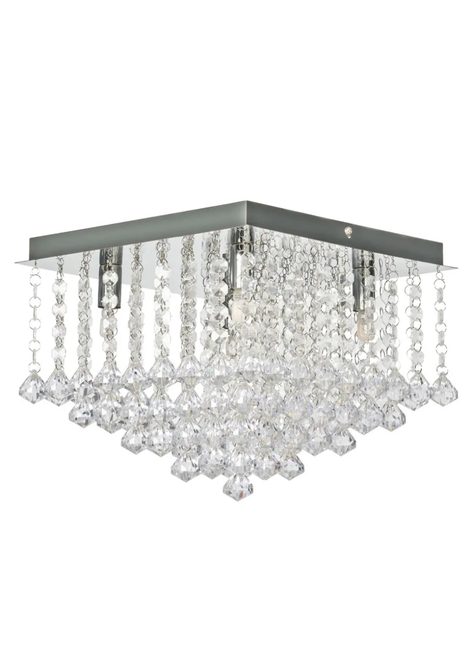Inlight Lexi Flush Pendant Light (24cm x 30cm x 30cm)