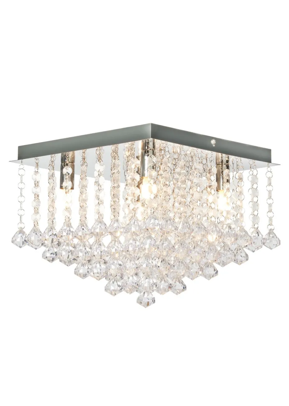 Inlight Lexi Flush Pendant Light (24cm x 30cm x 30cm)