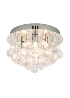 Inlight Saxby Flush Ceiling Light (16cm x 25cm)