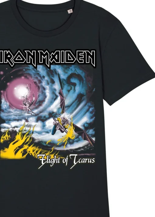 Iron Maiden Icarus Black Music Nightdress