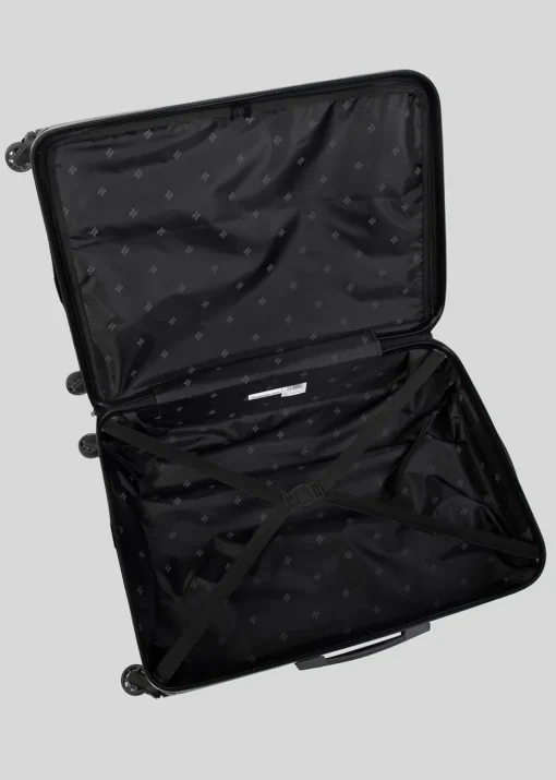 IT Luggage Dark Grey Navigator Hard Shell Suitcase