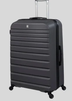 IT Luggage Dark Grey Navigator Hard Shell Suitcase