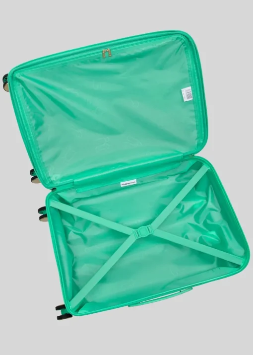 IT Luggage Green Fashionista Hard Suitcase