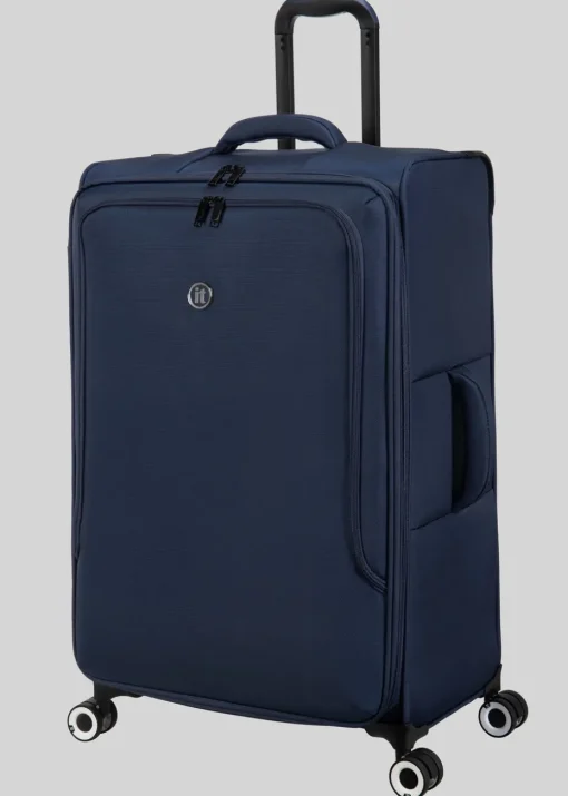 IT Luggage Navy Trulite Suitcase
