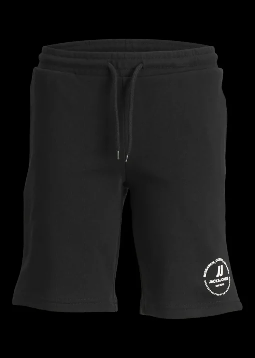 Jack & Jones Kids Black Sweat Shorts (8-16yrs)