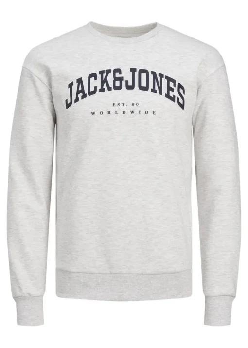 Jack & Jones Kids Grey Varsity Sweatshirt (8-16yrs)